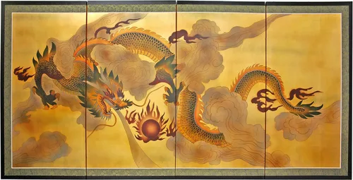 Vista 10 de Red Lantern Grúas de hoja de oro de 36" x 72