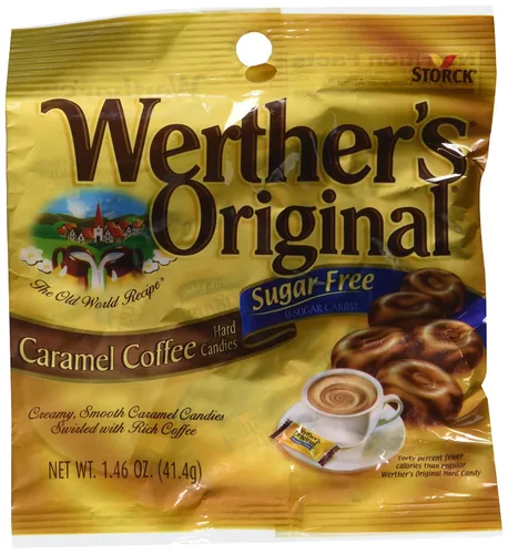 Vista 10 de Werther's Original - Golosinas duras rellenas de manzana caramelizada, 5.5 oz, paquete de 2