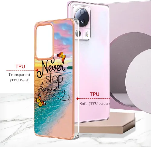 Vista 1060 de Funda compatible con Nothing Phone 1, compatible con Nothing Phone One A063 para teléfono móvil TPU funda FLP