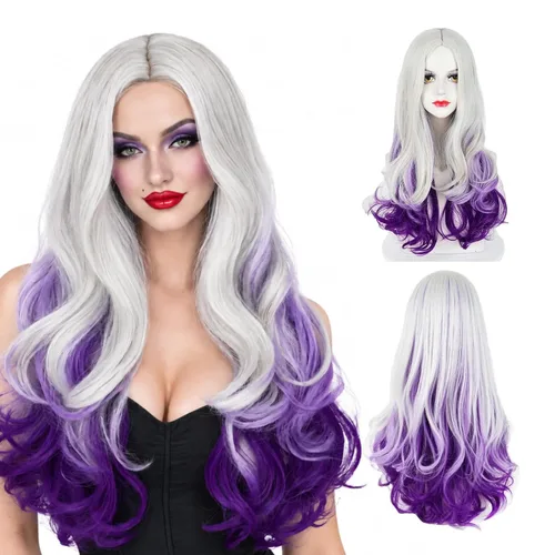 Vista 9 de LABEAUTÉ Peluca corta negra para cosplay, peluca de estilo anime masculino, fibra sintética resistente al calor, para cosplay, pelo sintético