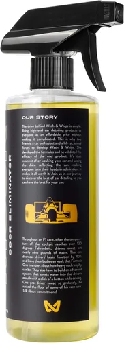 Vista 6 de WASH&WHIPS Musk - Eliminador de olores sin perfume, neutraliza los malos aromas, olores y humo del interior del automóvil, ropa, cuero, alfombras