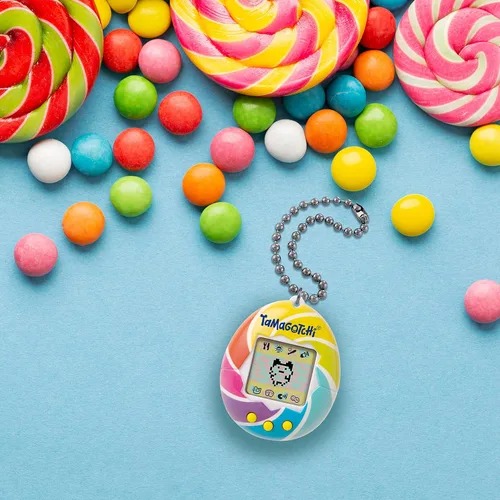 Vista 7 de Tamagotchi Original - Candy Swirl (logotipo actualizado)