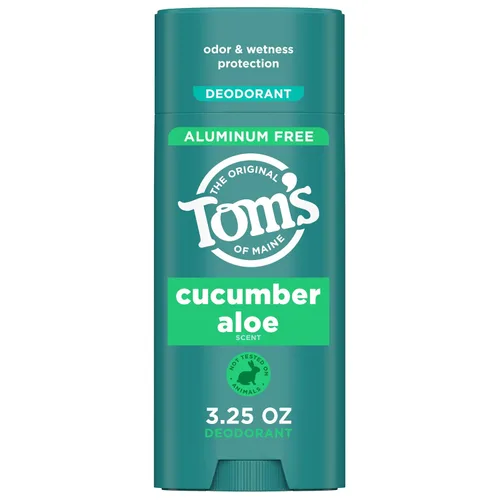 Vista 12 de Tom's of Maine Desodorante natural sin aluminio de coco y mango para mujeres y hombres, se pone transparente, protección contra olores y humedad