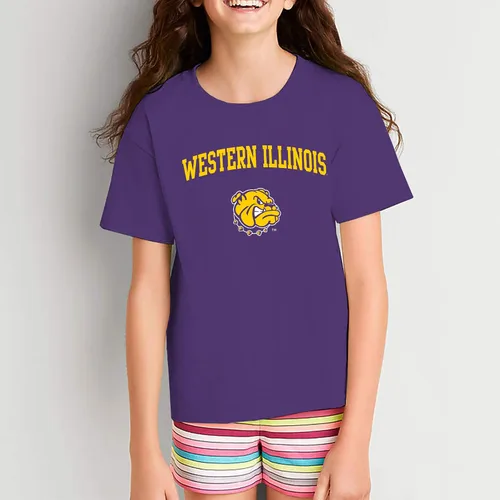 Vista 325 de NCAA Arch Logo, camiseta juvenil color del equipo, universidad - universidad