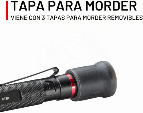 Vista 6 de COAST HP3R - Linterna LED recargable de 500 lúmenes con enfoque giratorio, color negro