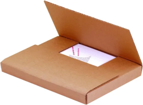 Vista 8 de BOX USA Cajas de envío planas de 10.25 pulgadas de largo x 8.25 pulgadas de ancho x 1.25 pulgadas de alto, medianas 50 unidades Caja de cartón