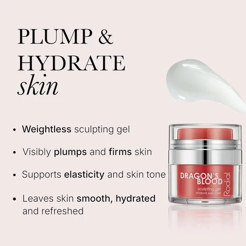 Vista 2 de Rodial Dragon's Blood Sculpting Gel 0.3 fl oz – Crema facial rejuvenecedora y ultrahidratante – Fórmula refrescante de gel/crema – Fórmula
