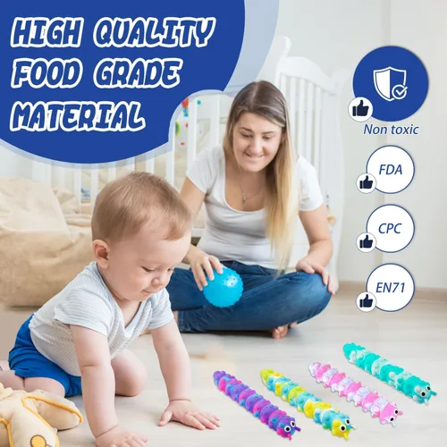 Vista 2 de Juguete Fidget Pop de Succión, Juguetes para Relajarse y Aliviar la Presión, Juguetes Sensoriales Popper Anti-Presión de Compresión 3D para Niños