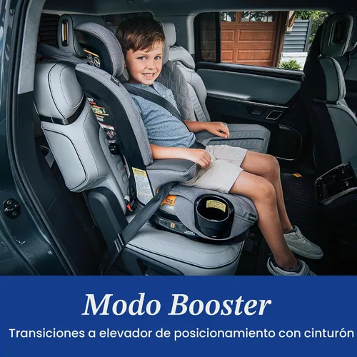 Vista 3 de Chicco MyFit Harness + Booster Car Seat, 5-Point Harness and High Back Seat Stratus