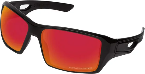Vista 2 de Lente polarizada para gafas de sol Oakley Eyepatch 2, rojo