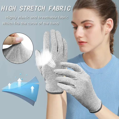 Vista 2 de Pantalla táctil con protección UV UPF 50 agarre antideslizante transpirable para hombres y mujeres verano conducción al aire libre senderismo pesca