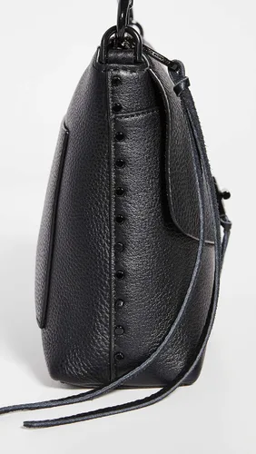 Vista 5 de Rebecca Minkoff Darren - Bolso de hombro con cremallera superior para mujer, bolso de cuero versátil para mujer, bolso cruzado para mujer, bolso