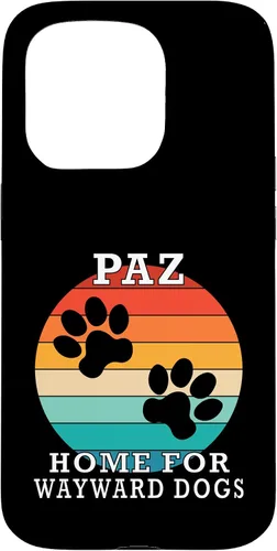 Vista 14 de Paz Home for Wayward Dogs Family Name Case for iPhone 16