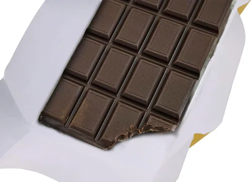 Vista 3 de Penta Angel 50 envoltorios de barra de caramelo, papel de regalo de chocolate de aluminio con respaldo de papel grueso para Navidad, boda 50
