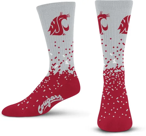 Vista 4 de For Bare Feet Calcetines de la NCAA para niños y niñas, unisex, Spray Zone Crew, para jóvenes