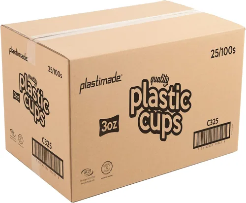 Vista 9 de Vasos reutilizables desechables de plástico transparente de 3 onzas para beber, baño, enjuague, prueba, medicamentos, fiesta, hogar, oficina, agua 1
