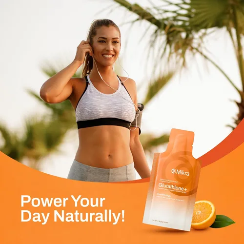 Vista 7 de Mikra Glutatión+ Suplemento Antioxidante Liposomal con CoQ10 y PQQ - Apoyo Celular Avanzado para Energía, Enfoque y Salud Inmunológica - Suplemento