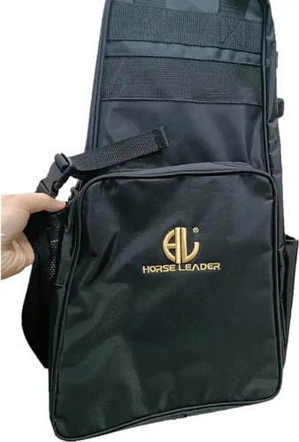 Vista 2 de Bolsa ecuestre profesional Bolsa de botas de equitación grande Bolsa de botas altas Bolsa de botas inglesas llevar todas las bolsas