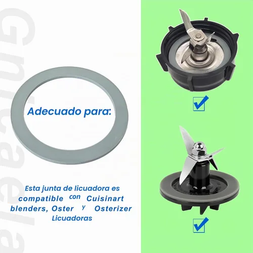 Vista 3 de Piezas de repuesto para juntas de licuadora, anillos de sello de anillo de goma, accesorios para licuadora Oster y Osterizer (4 piezas)