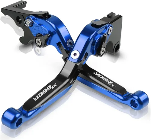 Vista 21 de Para Yamaha XT660R XT660 R 2014 2015 2016 2004-2017 Accesorios de motocicleta motocicleta ajustable extensible freno embrague palancas