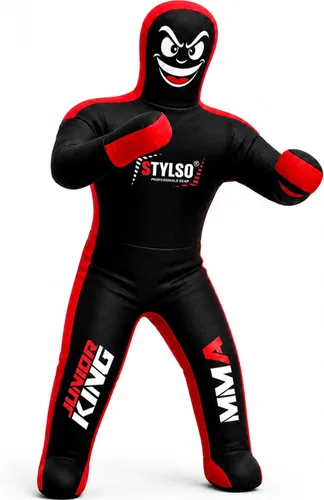 Vista 11 de Maniquí de lucha libre sin relleno para niños – Maniquí de agarre juvenil BJJ, MMA, Jiu Jitsu y compañero de entrenamiento de judo – Compañero