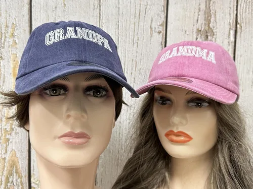 Vista 25 de Sombreros bordados para tío tía, abuelo, abuela, mamá, mini