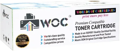 Vista 3 de WOC Compatible Toner Cartridge Replacement for Ricoh 407653 / Type SP C252HA (Black) for Use in SP C252 / SP C262