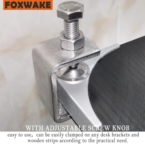 Vista 6 de Abrazaderas C de acero inoxidable mini de 1 pulgada para montaje, abrazaderas U metálicas resistentes para trabajo en metal, abrazadera