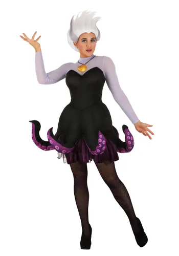Vista 5 de Disfraz Premium de Ursula de Disney para Mujer Multicolor