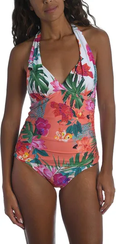 Vista 18 de La Blanca Traje de baño tankini con cuello en V para mujer Planta/Hojas de boceto