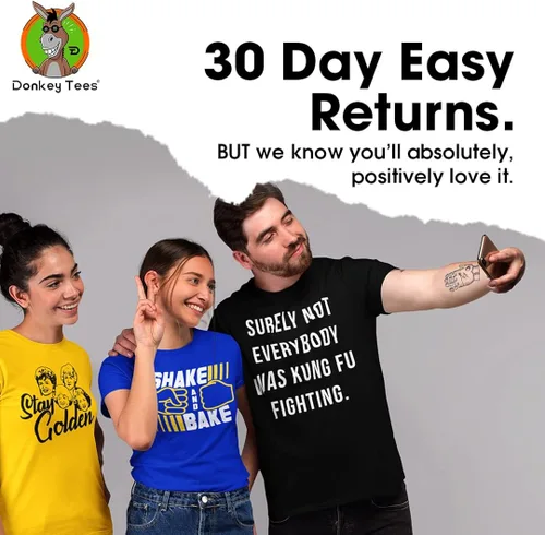 Vista 6 de Donkey Tees Walter White & Jesse Pinkman 2024 Funny T-Shirt - 100% Cotton Graphic Tees for Men and Women - Made in The USA
