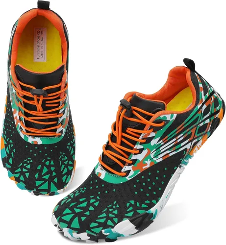 Vista 2 de Scurtain Unisex Mens Womens Athletic Hiking Water Shoes Quick Dry Barefoot Aqua Shoes Swim Shoes Beach Shoes with Drainage