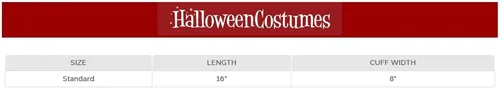 Vista 2 de Adult Red Superhero Gloves