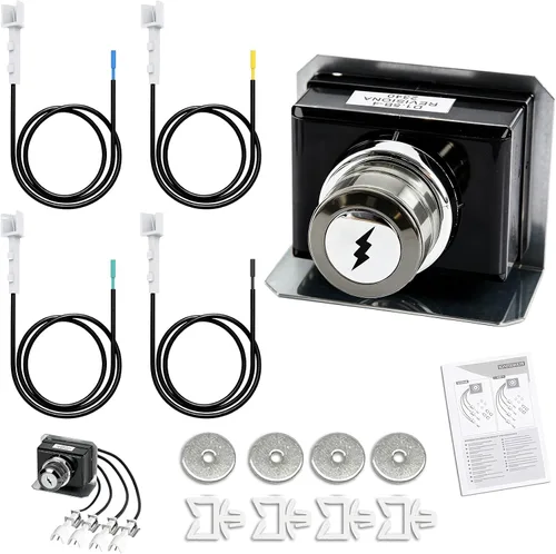 Vista 15 de DELSbbq 80463 Kit de encendido para Weber Traveler Portable 9010001 9020001 9030001 9013001 Gas Grill, botón de encendido para Weber Q100 Q120 Q200