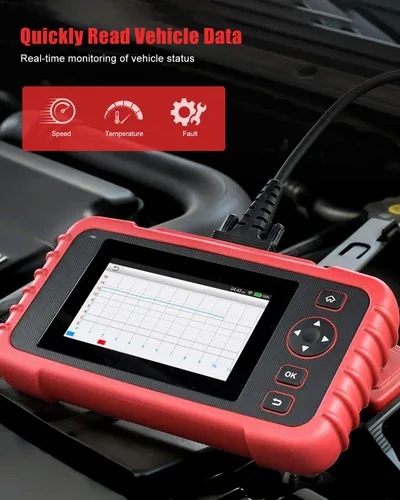 Vista 3 de Cable adaptador OBD2 a OBD1 apto para GM 12 pines macho OBDI a OBDII 16 pines hembra conector de cable de extensión, adaptador de herramienta