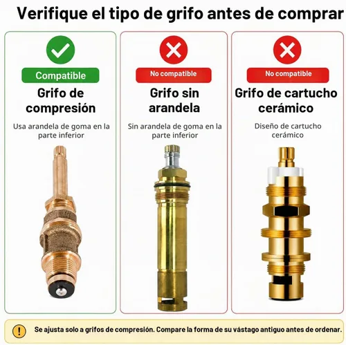 Vista 3 de ALITZ Kit extensor de vástago de 12 puntos para Pfister 910-3740 910-374 910-3850