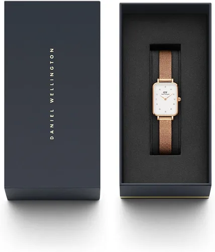 Vista 4 de Daniel Wellington Reloj Cuadro Oro Doble Chapado Acero Inoxidable (316L)