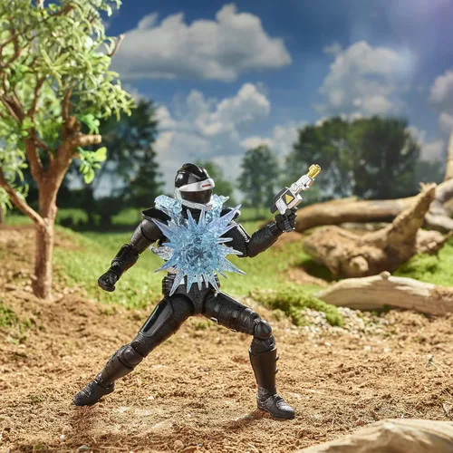 Vista 4 de Power Rangers Lightning Collection in Space Phantom Ranger - Figura de acción coleccionable de 6 pulgadas con accesorios, a partir de 4 años
