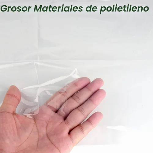 Vista 2 de TUPARKA Funda de plástico para muebles, bolsa de almacenamiento resistente al agua para sofá de mudanza a largo plazo, 110 x 72 pulgadas