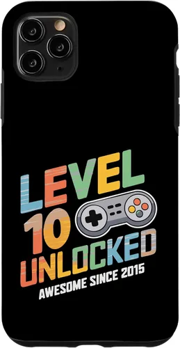 Vista 13 de iPhone 16 10 Unlocked Gamer 10th Birthday 2015 2025 gaming video ten Case