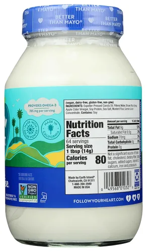 Vista 7 de Follow Your Heart Original Vegenaise, 32 oz