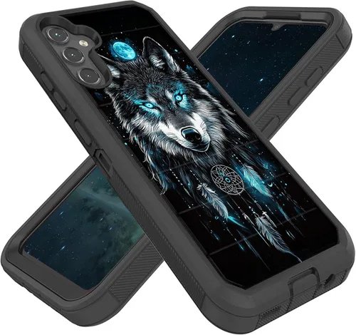Vista 41 de Diseñada para Galaxy A17 5G de 6.7 pulgadas, resistente, resistente y duradera, a prueba de golpes, híbrida de doble capa, funda protectora de doble
