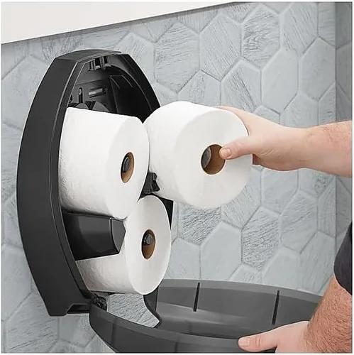 Vista 2 de Tork 161990 Rollo de papel de baño universal Opticore Tissue 36/865/Case