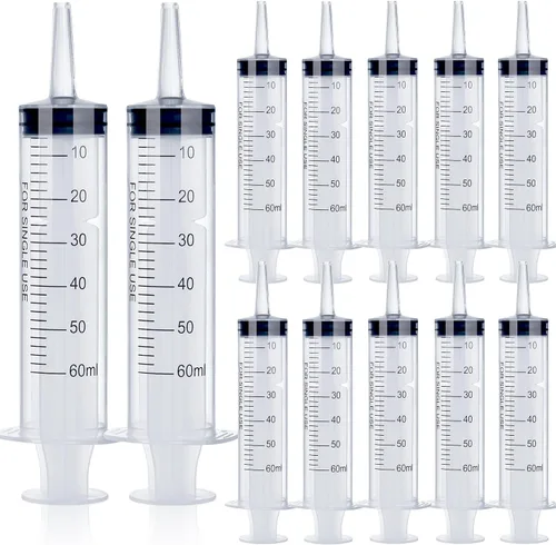 Vista 13 de Paquete de 30 jeringas Luer Lock de 0.03 fl oz sin aguja, jeringas
