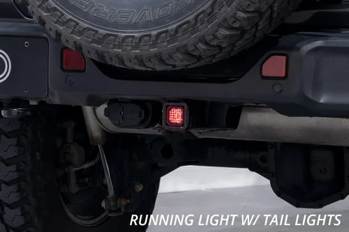 Vista 6 de Kit de luz de reversa Diode Dynamics HitchMount compatible con Jeep Wrangler 2018-2026, C1