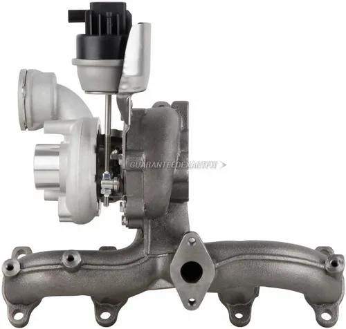Vista 3 de Turbocompresor w/Turbo Actuador Para Volkswagen VW Golf Jetta Nuevo Escarabajo 1.9 TDI Diesel BEW Reemplaza 038253019S - BuyAutoParts 40-30067AE