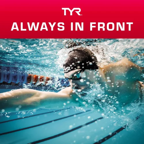 Vista 7 de TYR Blackhawk Racing Swim Goggles - Adult Swimming Goggles for Men and Women - Anti-Fog, UVA/UVB Protection, Watertight