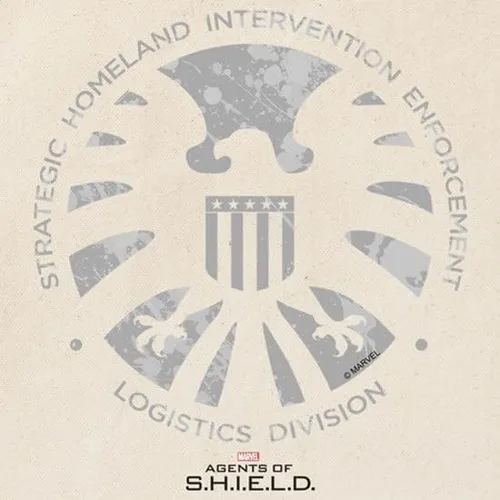 Vista 3 de CafePress Marvel Agents Of SHIELD - Bolsa de lona natural