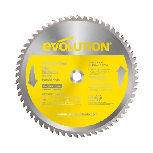 Vista 15 de Evolution Power Tools 5-3/8BLADEST Hoja de sierra de corte de acero, 5-3/8 pulgadas x 30 dientes