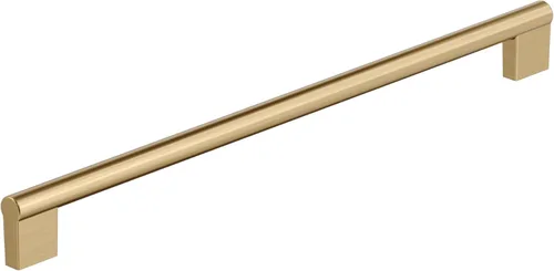 Vista 50 de Amerock Versa 3-3/4 pulgadas (96 mm) de centro a centro Bronce champán Manija de gabinete - paquete de 10 unidades Champagne bronce